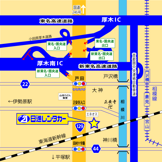 平塚営業所 地図