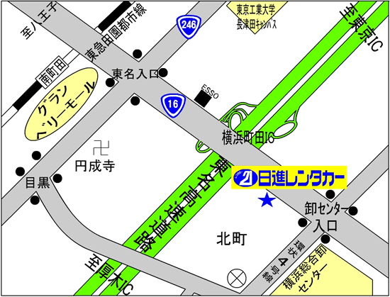 町田営業所 地図