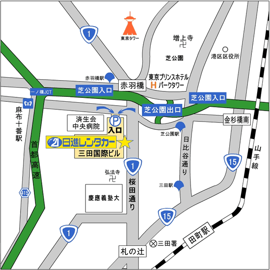 三田営業所 地図